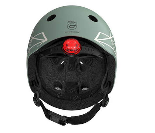 Scoot & Ride Kask Ochronny XXS-S dla dzieci 1-5 lat Green Lines - 1039896 - zdjęcie 9